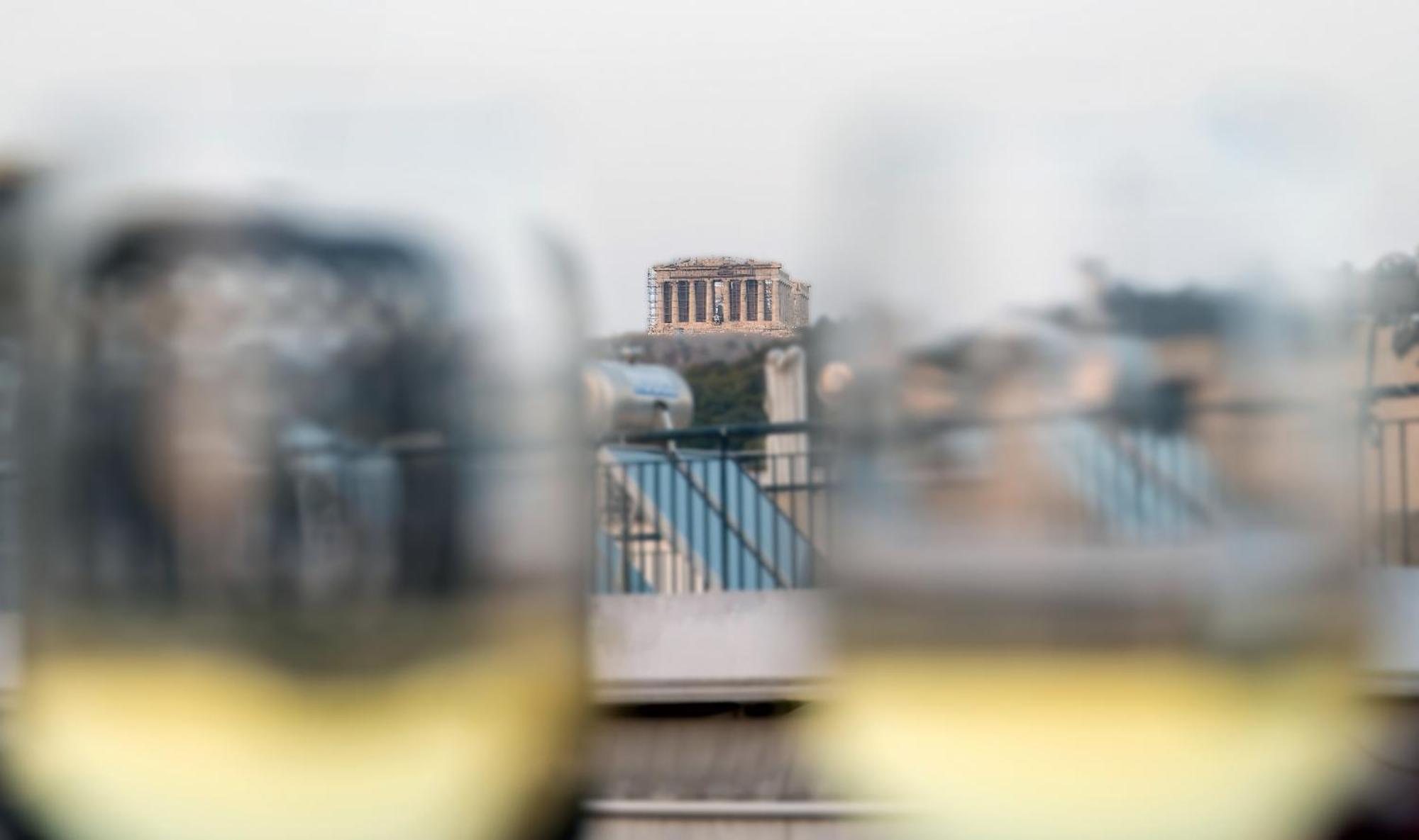 Acropolis Terrace View Apartment アテネ エクステリア 写真